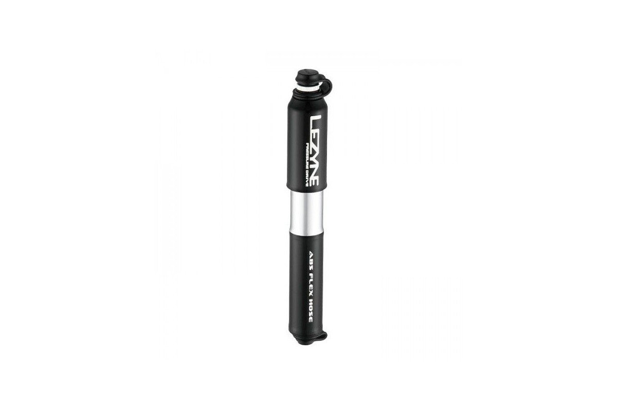 Pompe Lezyne Road Drive L (noire) - Mini Pompe Carbone Pour Vélo Route - 160 Psi